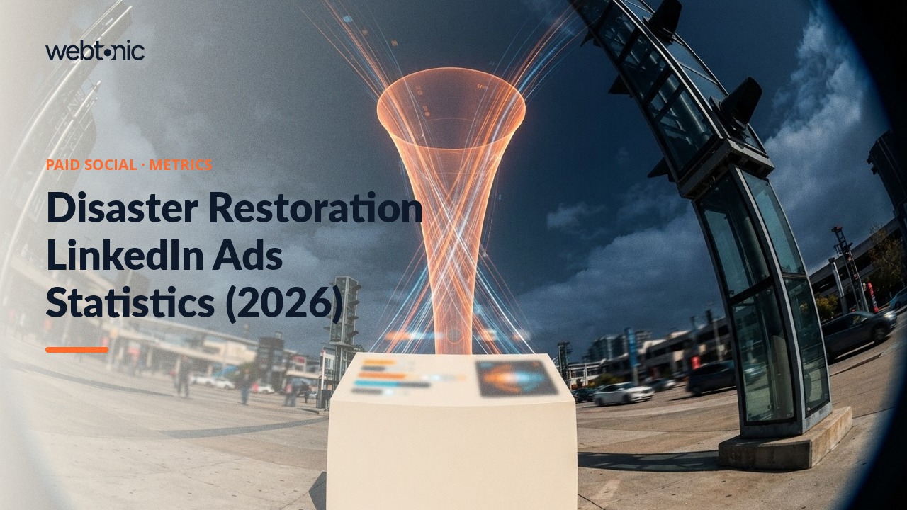 Disaster Restoration LinkedIn Ads Statistics (2026) — Web Tonic blog thumbnail