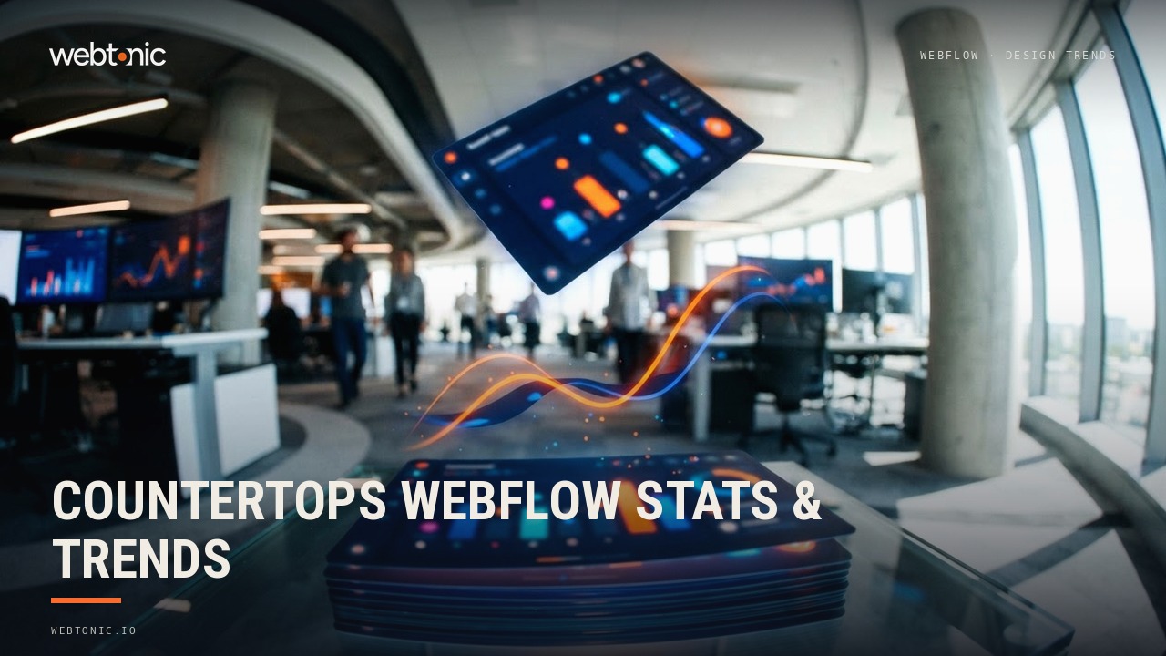 Countertops Webflow Stats & Trends — Web Tonic blog thumbnail