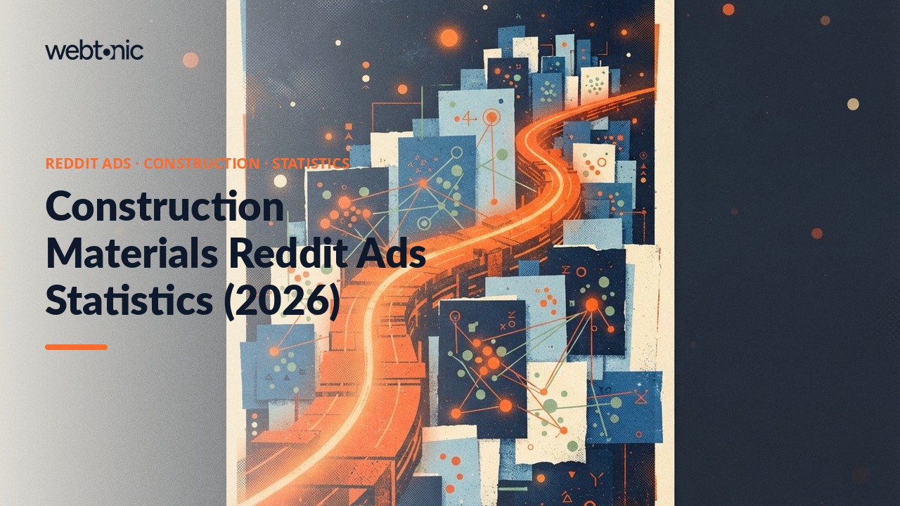 Construction Materials Reddit Ads Statistics (2026) — Web Tonic blog thumbnail