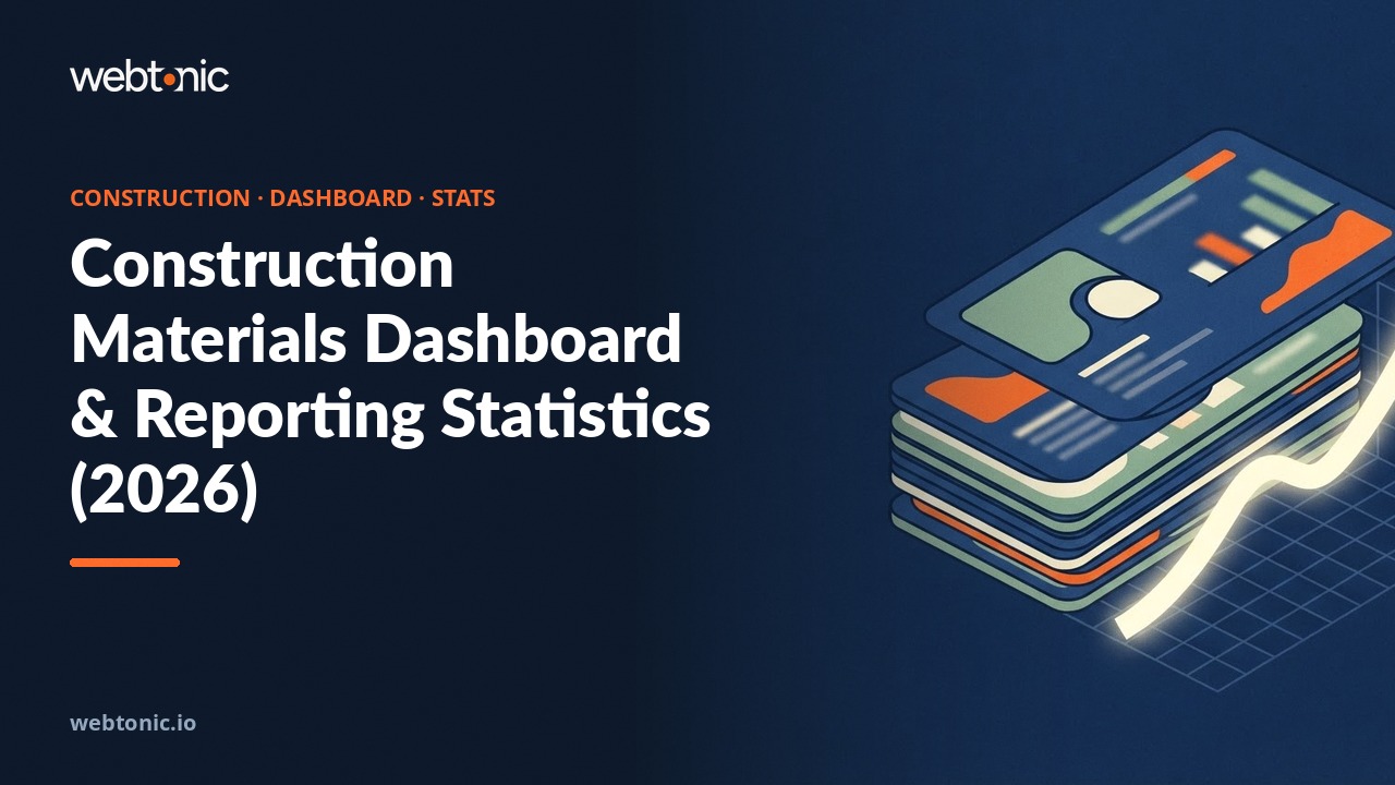 Construction Materials Dashboard & Reporting Statistics (2026) — Web Tonic blog thumbnail