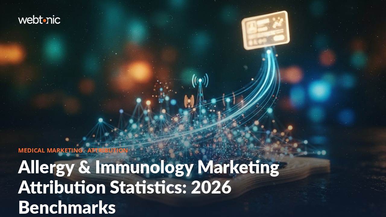 Allergy & Immunology Marketing Attribution Statistics: 2026 Benchmarks — Web Tonic blog thumbnail