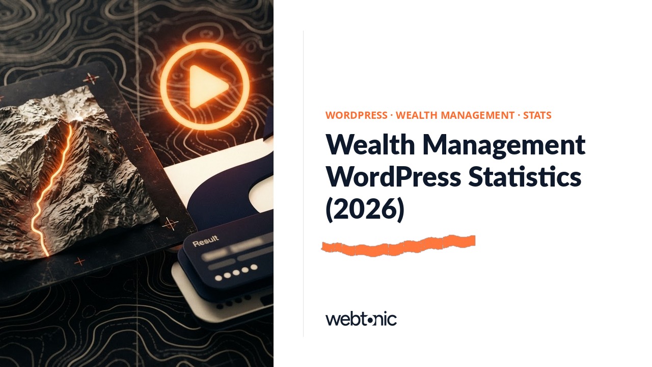 Wealth Management WordPress Statistics (2026) — Web Tonic blog thumbnail