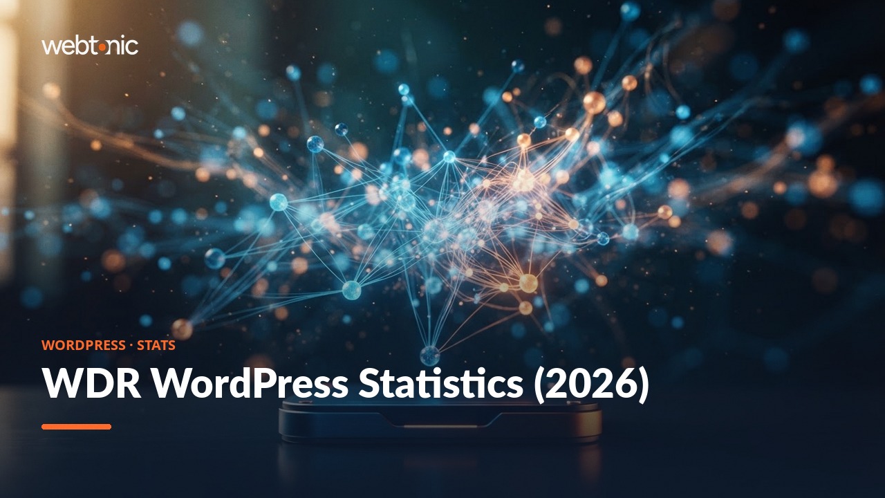WDR WordPress Statistics (2026) — Web Tonic blog thumbnail