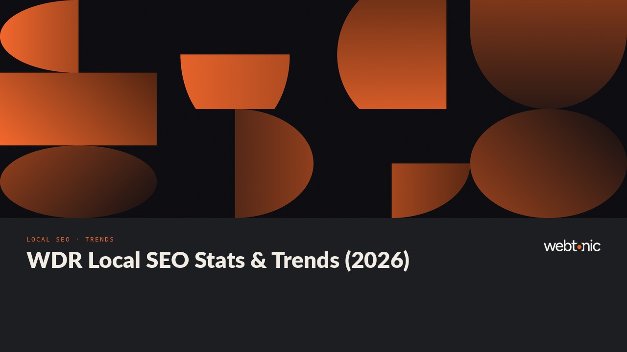 WDR Local SEO Stats & Trends (2026) — Web Tonic blog thumbnail