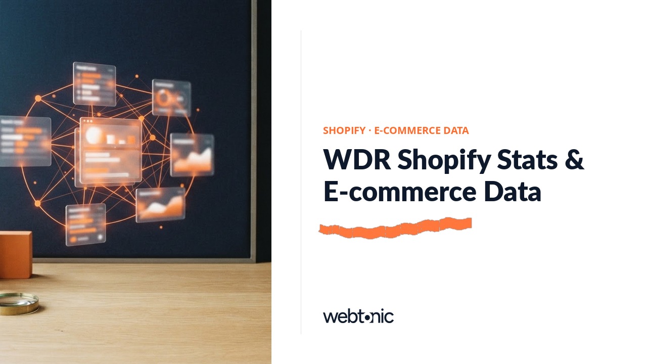 WDR Shopify Stats & E-commerce Data — Web Tonic blog thumbnail