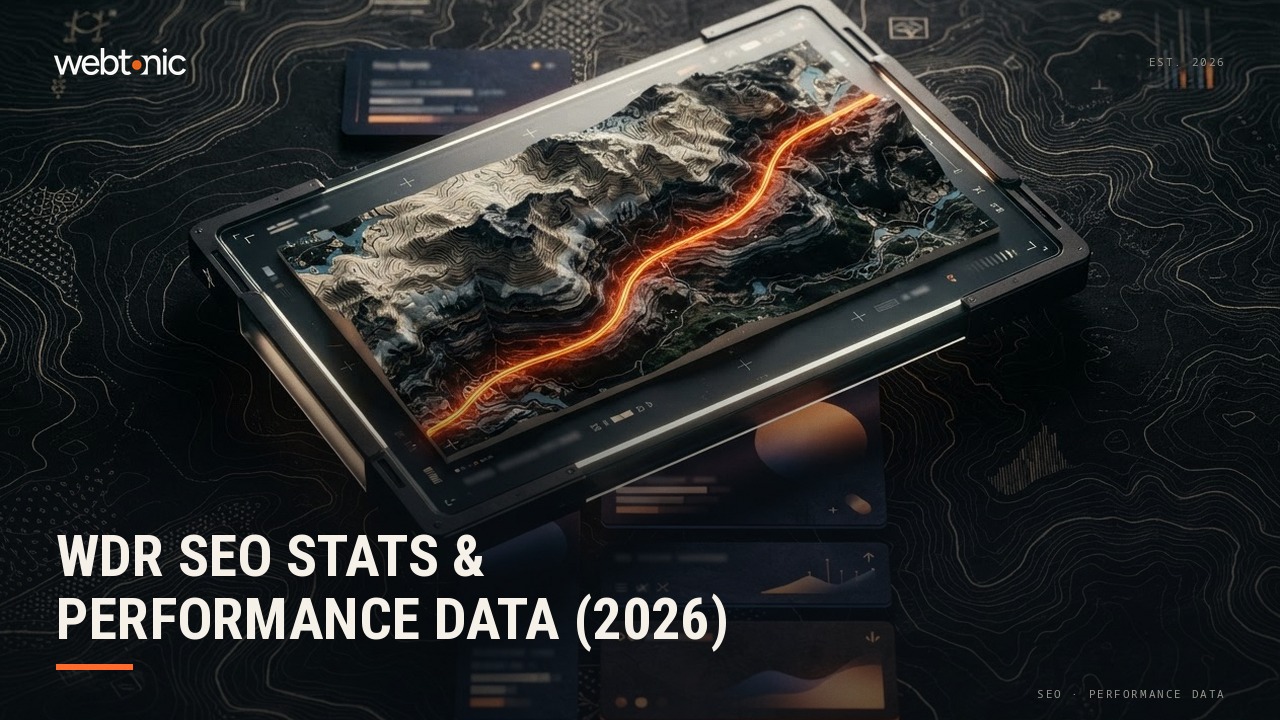 WDR SEO Stats & Performance Data (2026) — Web Tonic blog thumbnail