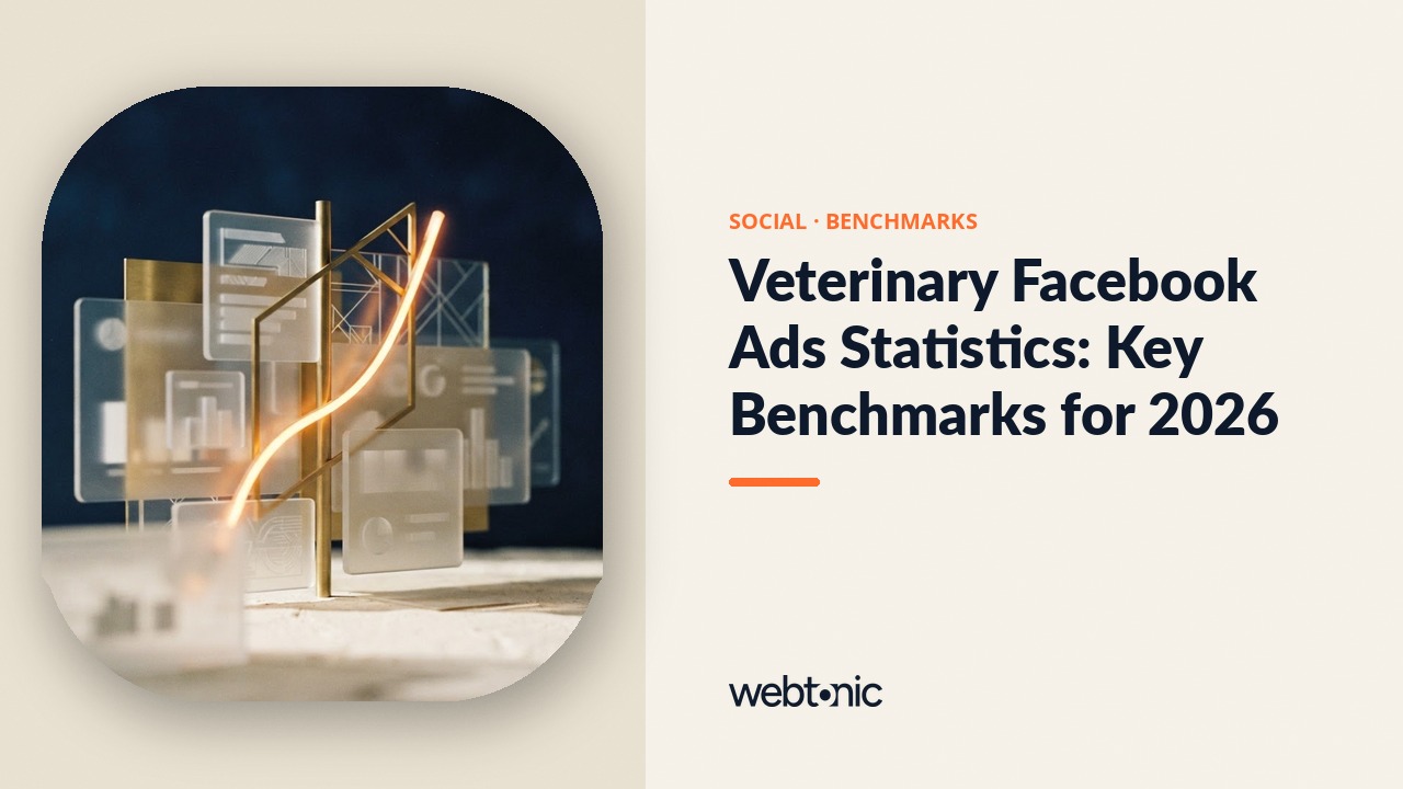 Veterinary Facebook Ads Statistics: Key Benchmarks for 2026 — Web Tonic blog thumbnail