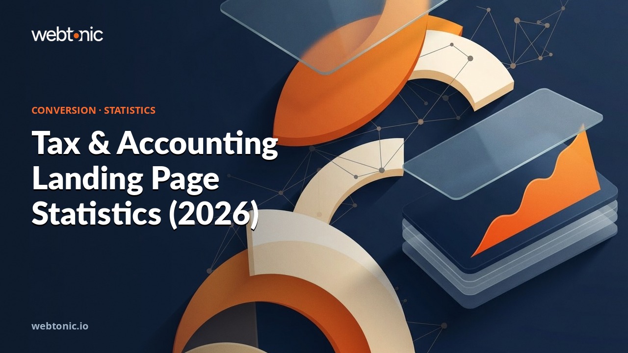 Tax & Accounting Landing Page Statistics (2026) — Web Tonic blog thumbnail
