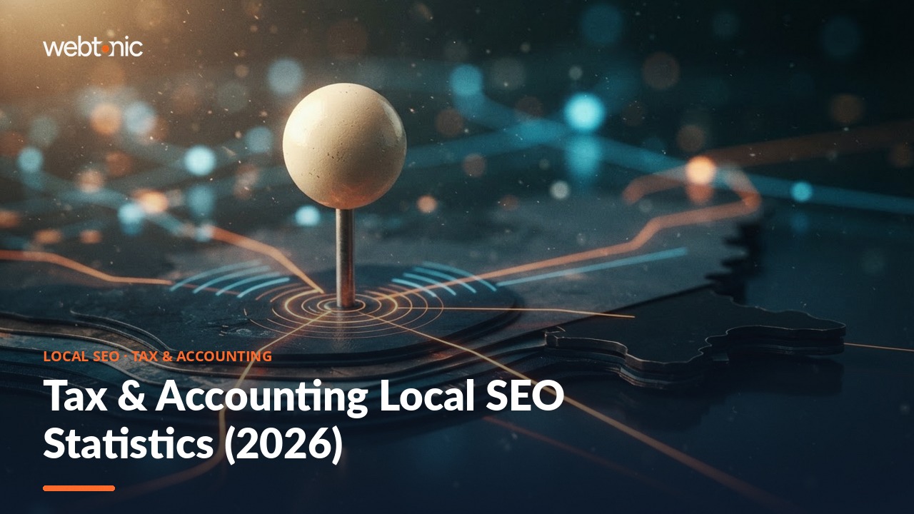 Tax & Accounting Local SEO Statistics (2026) — Web Tonic blog thumbnail