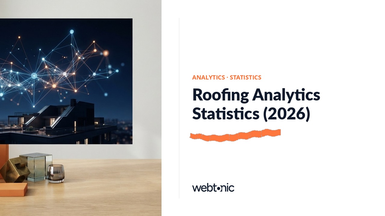Roofing Analytics Statistics (2026) — Web Tonic blog thumbnail