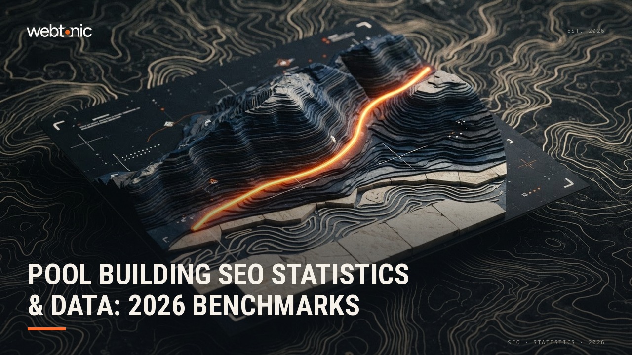 Pool Building SEO Statistics & Data: 2026 Benchmarks — Web Tonic blog thumbnail