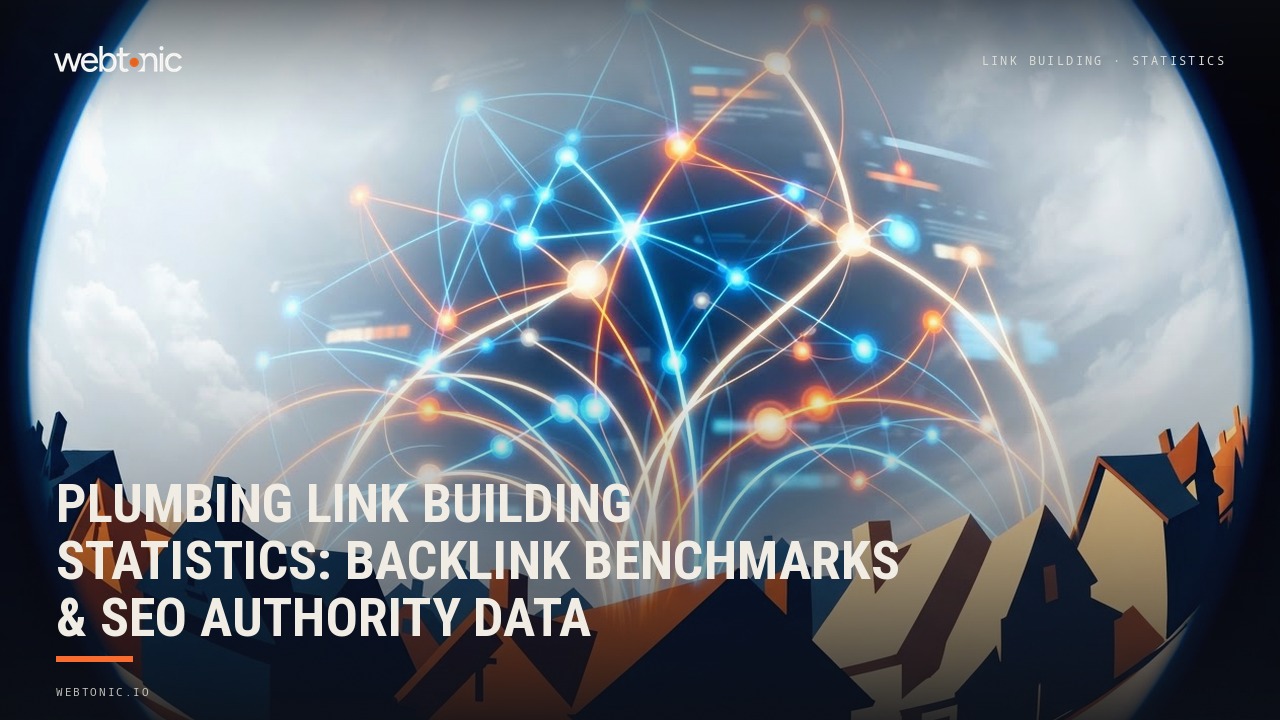 Plumbing Link Building Statistics: Backlink Benchmarks & SEO Authority Data — Web Tonic blog thumbnail