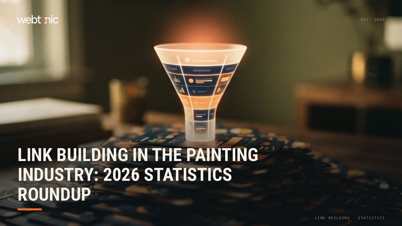 Link Building in the Painting Industry: 2026 Statistics Roundup — Web Tonic blog thumbnail