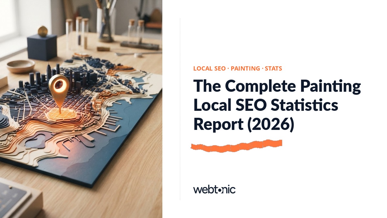 The Complete Painting Local SEO Statistics Report (2026) — Web Tonic blog thumbnail