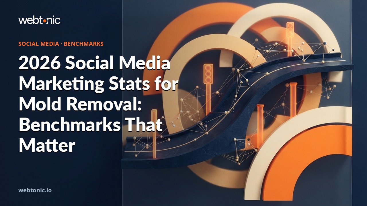 2026 Social Media Marketing Stats for Mold Removal: Benchmarks That Matter — Web Tonic blog thumbnail