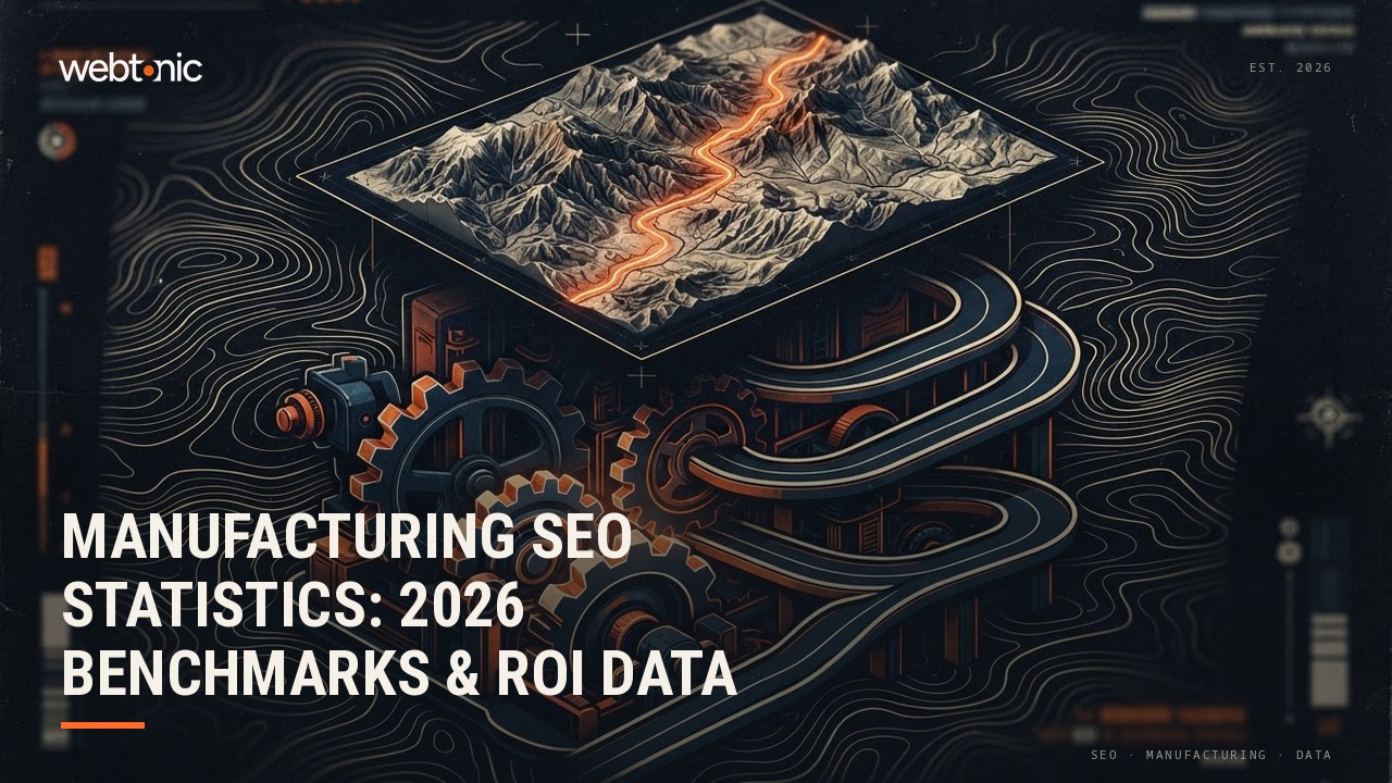 Manufacturing SEO Statistics: 2026 Benchmarks & ROI Data — Web Tonic blog thumbnail