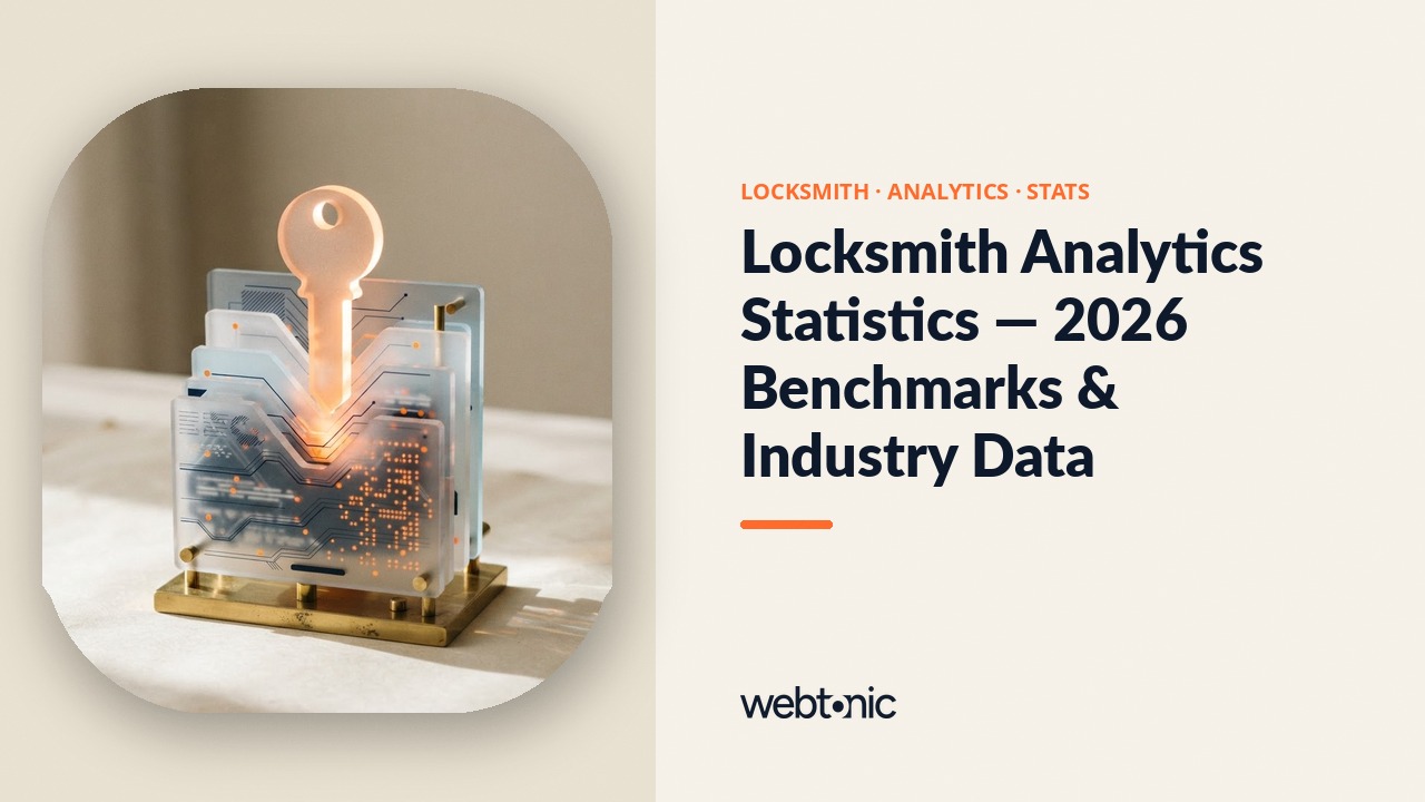 Locksmith Analytics Statistics — 2026 Benchmarks & Industry Data — Web Tonic blog thumbnail