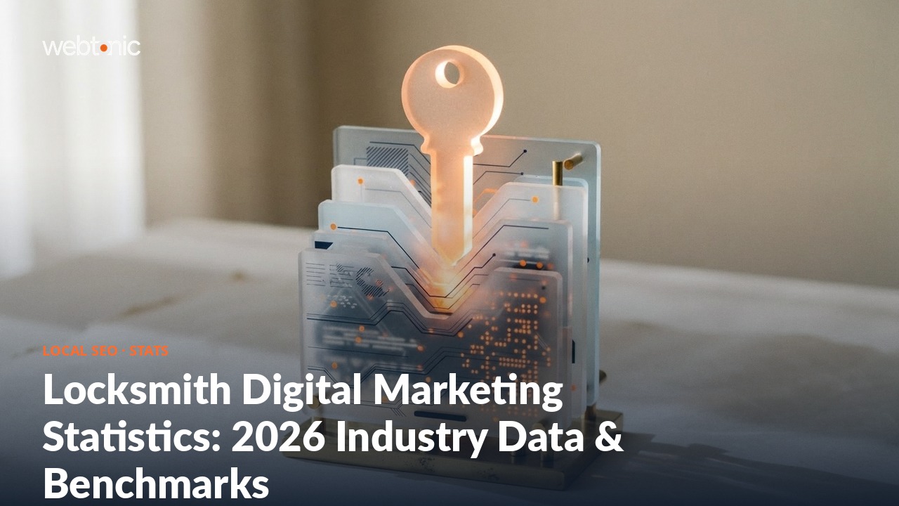 Locksmith Digital Marketing Statistics: 2026 Industry Data & Benchmarks — Web Tonic blog thumbnail