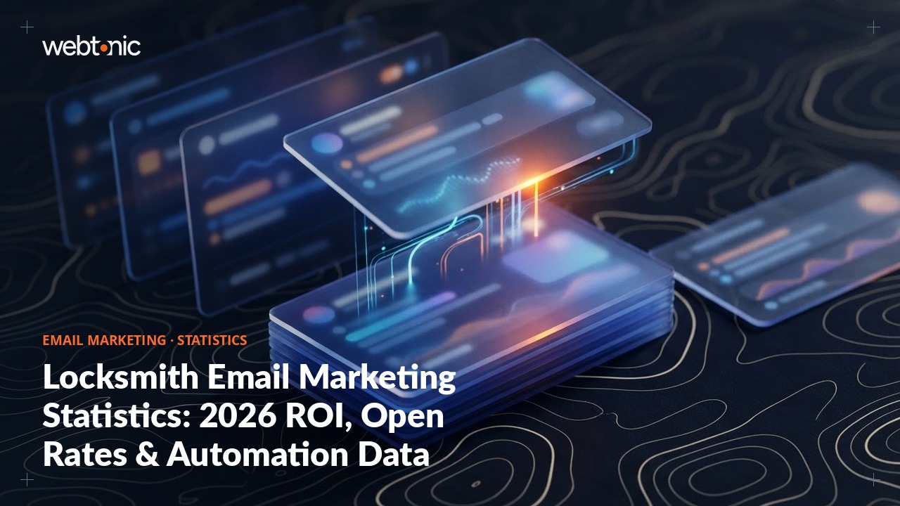 Locksmith Email Marketing Statistics: 2026 ROI, Open Rates & Automation Data — Web Tonic blog thumbnail