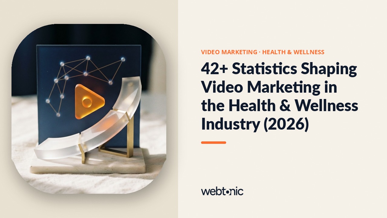 42+ Statistics Shaping Video Marketing in the Health & Wellness Industry (2026) — Web Tonic blog thumbnail