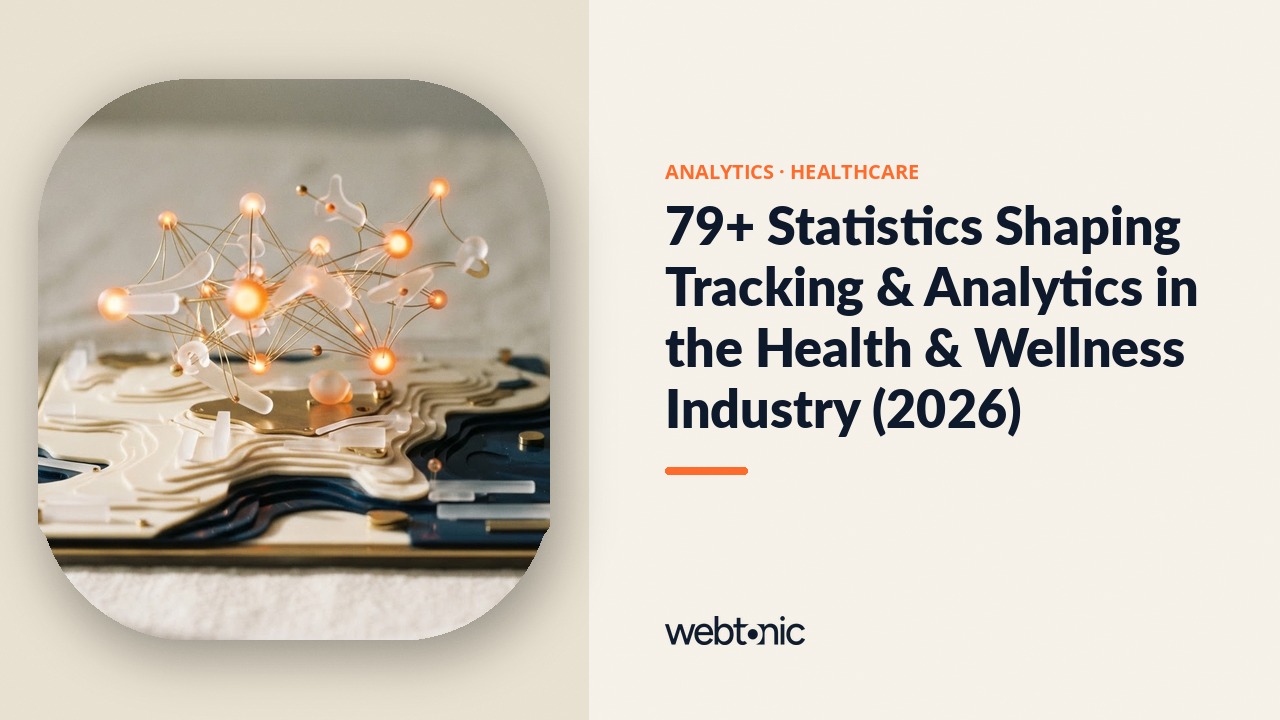79+ Statistics Shaping Tracking & Analytics in the Health & Wellness Industry (2026) — Web Tonic blog thumbnail