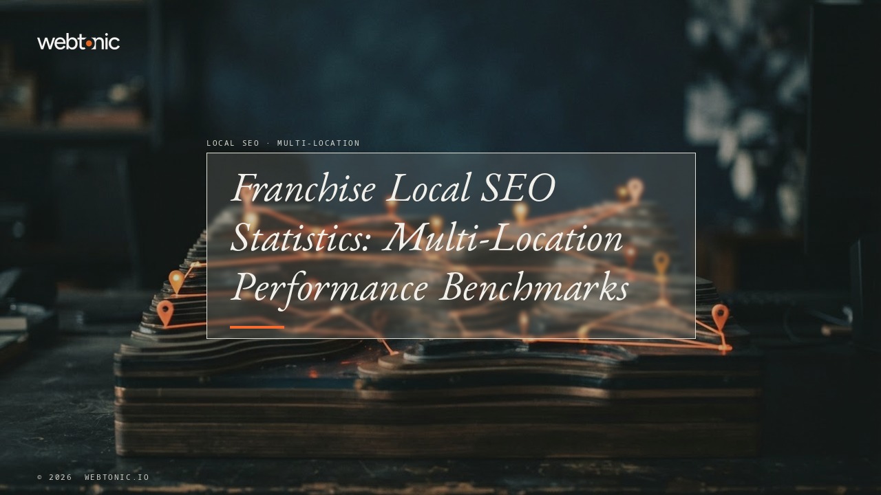 Franchise Local SEO Statistics: Multi-Location Performance Benchmarks — Web Tonic blog thumbnail