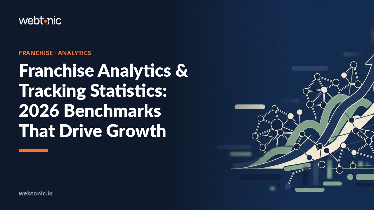 Franchise Analytics & Tracking Statistics: 2026 Benchmarks That Drive Growth — Web Tonic blog thumbnail