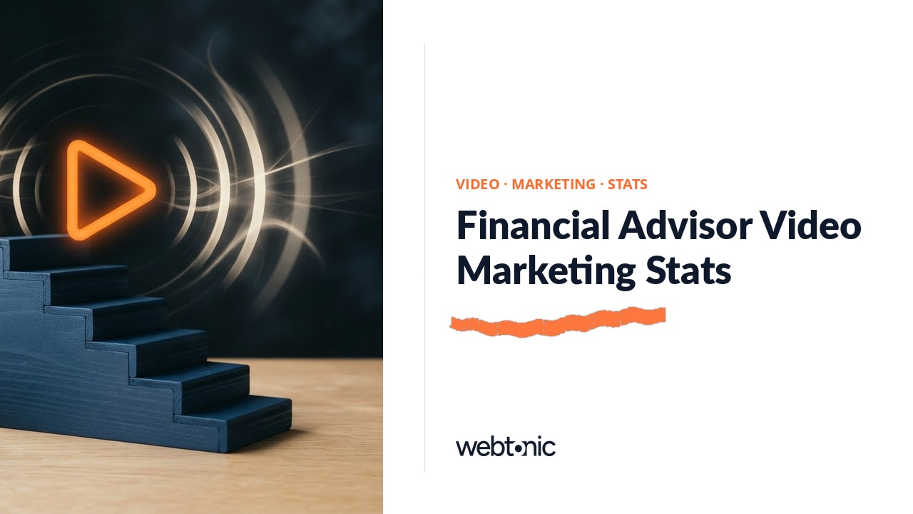 Financial Advisor Video Marketing Stats — Web Tonic blog thumbnail
