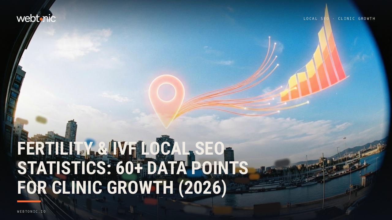 Fertility & IVF Local SEO Statistics: 60+ Data Points for Clinic Growth (2026) — Web Tonic blog thumbnail