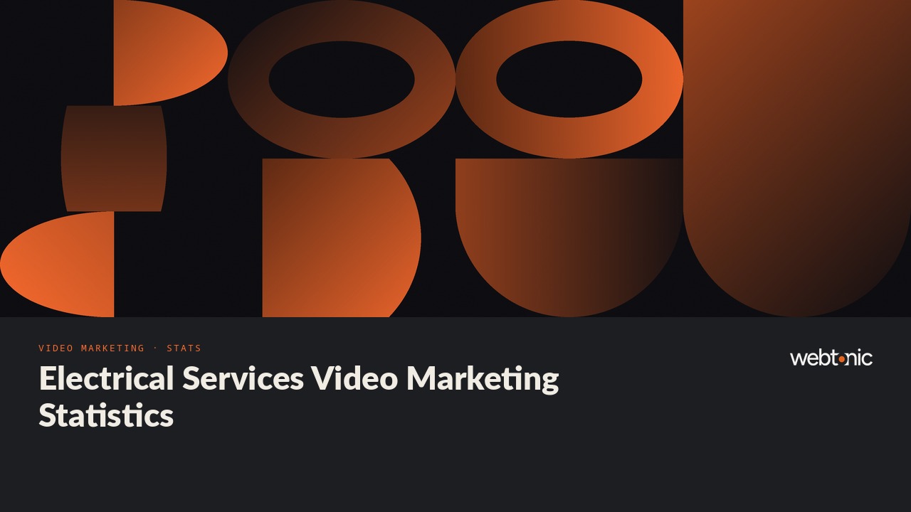 Electrical Services Video Marketing Statistics — Web Tonic blog thumbnail