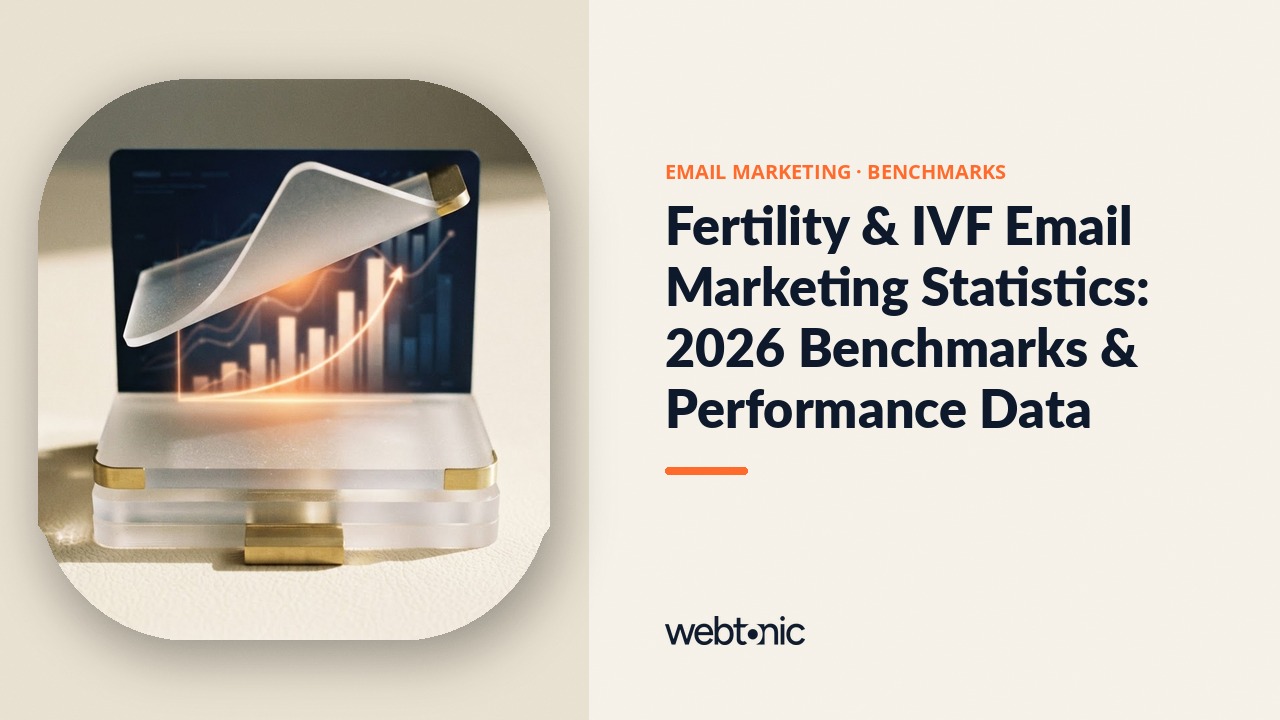 Fertility & IVF Email Marketing Statistics: 2026 Benchmarks & Performance Data — Web Tonic blog thumbnail