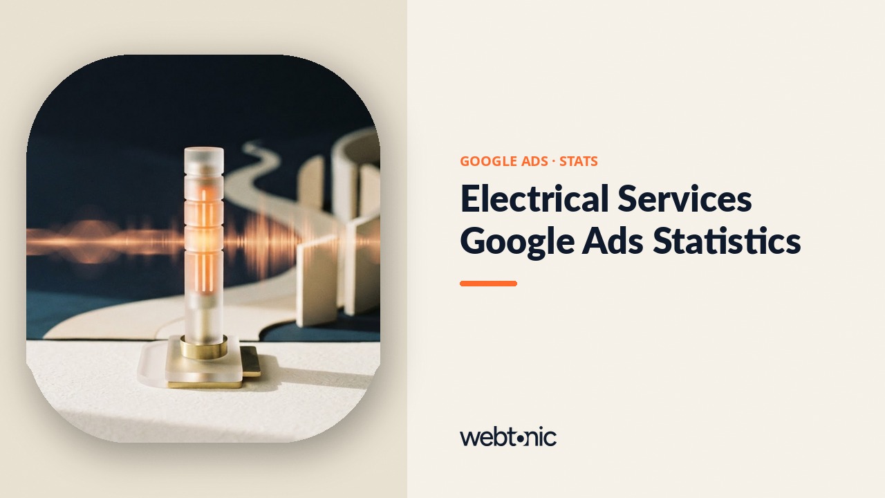 Electrical Services Google Ads Statistics — Web Tonic blog thumbnail