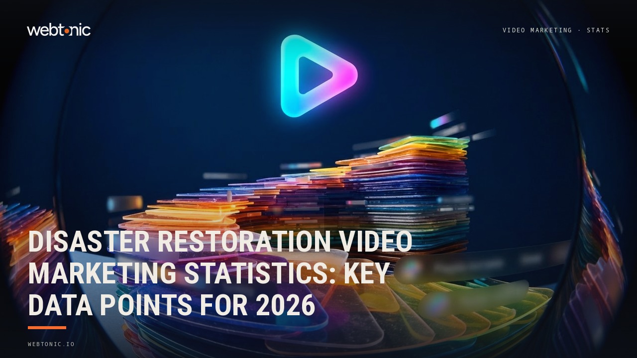 Disaster Restoration Video Marketing Statistics: Key Data Points for 2026 — Web Tonic blog thumbnail