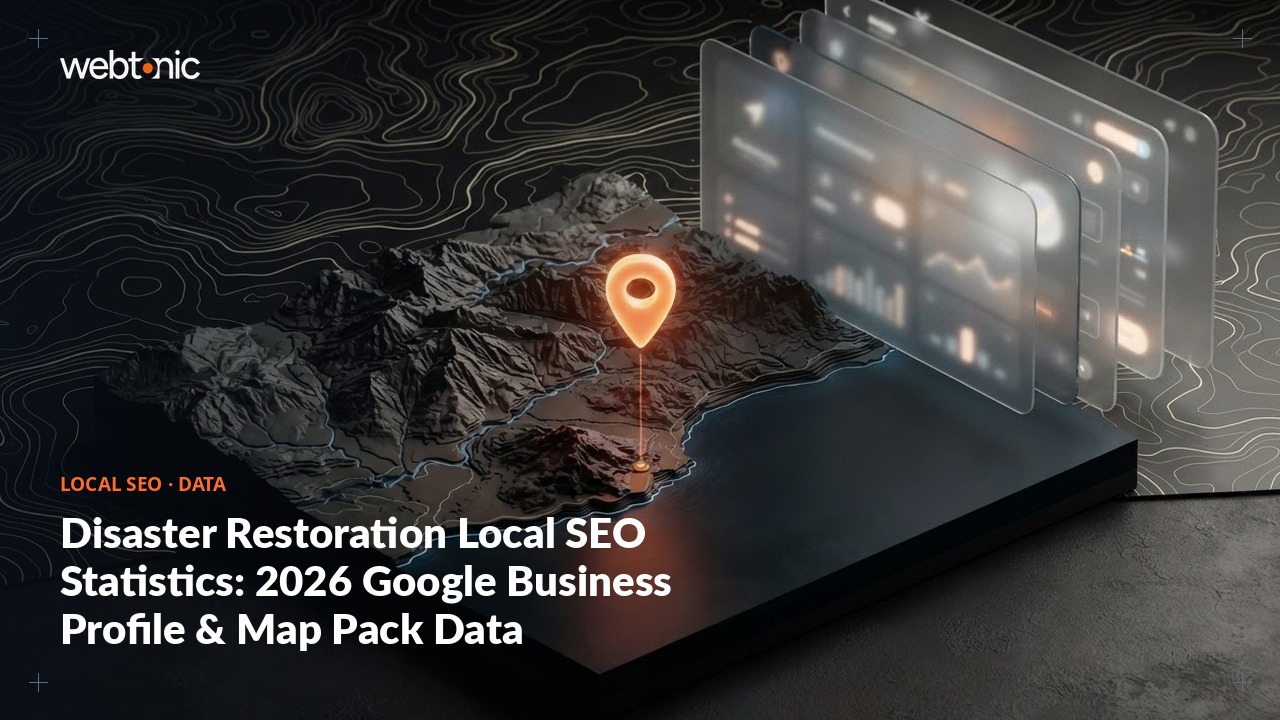 Disaster Restoration Local SEO Statistics: 2026 Google Business Profile & Map Pack Data — Web Tonic blog thumbnail