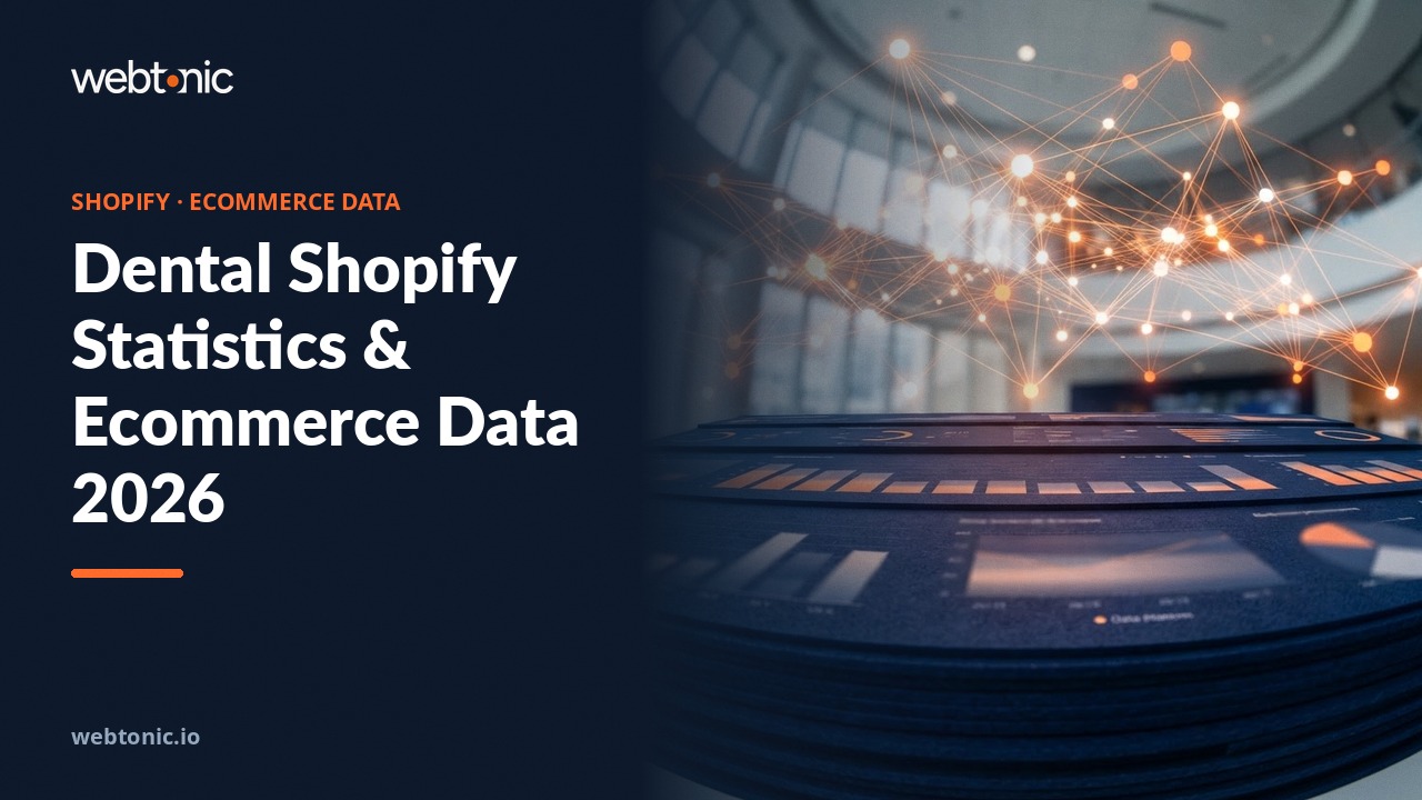 Dental Shopify Statistics & Ecommerce Data 2026 — Web Tonic blog thumbnail
