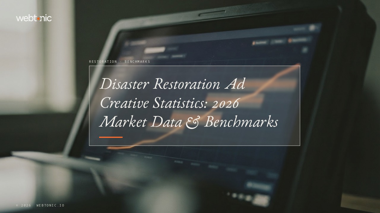 Disaster Restoration Ad Creative Statistics: 2026 Market Data & Benchmarks — Web Tonic blog thumbnail