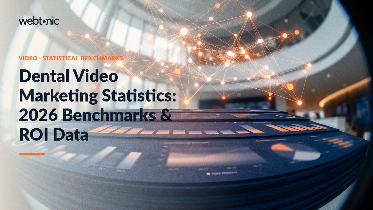 Dental Video Marketing Statistics: 2026 Benchmarks & ROI Data — Web Tonic blog thumbnail
