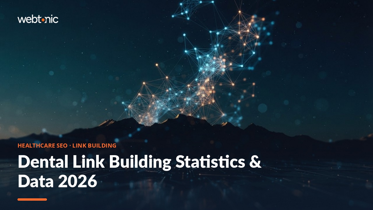 Dental Link Building Statistics & Data 2026 — Web Tonic blog thumbnail