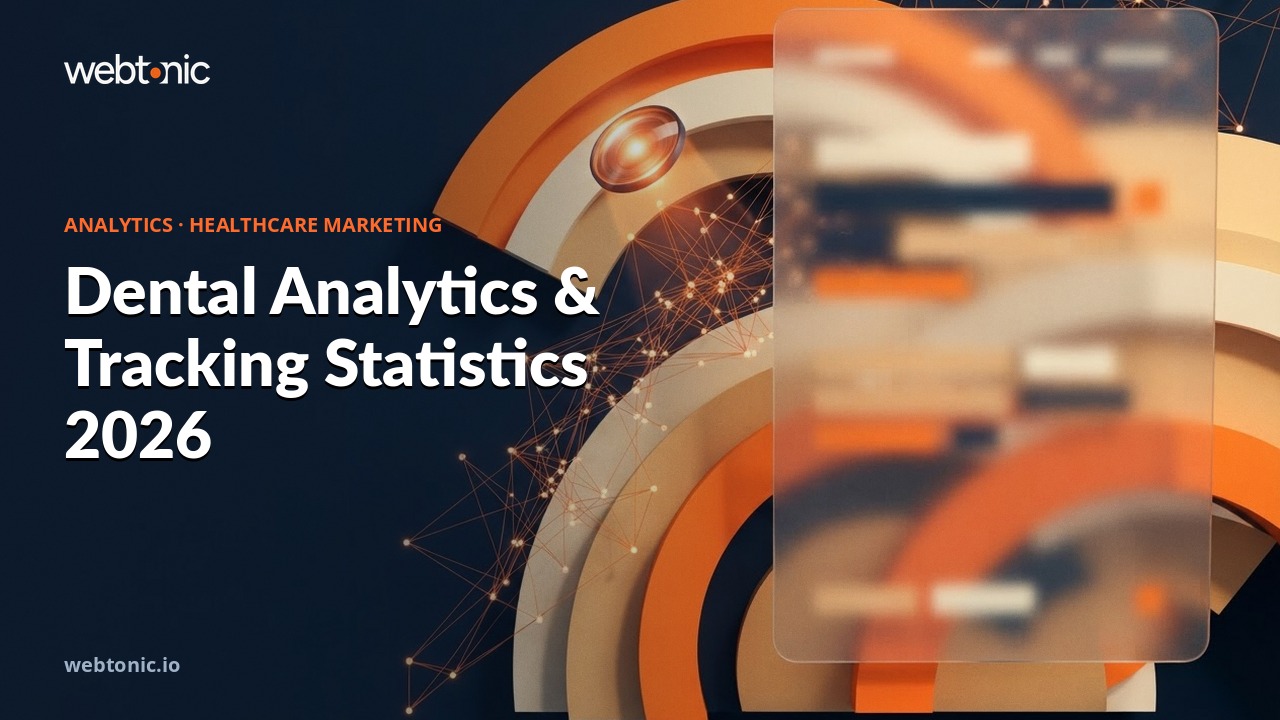 Dental Analytics & Tracking Statistics 2026 — Web Tonic blog thumbnail