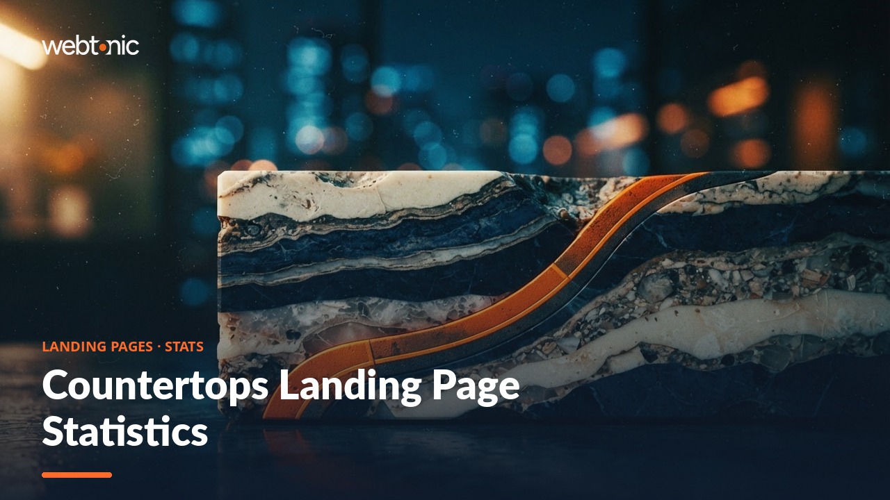 Countertops Landing Page Statistics — Web Tonic blog thumbnail