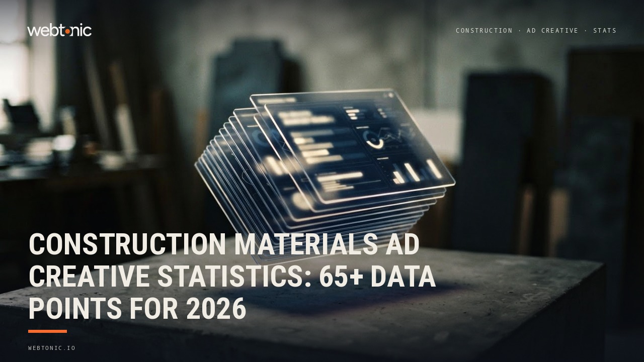 Construction Materials Ad Creative Statistics: 65+ Data Points for 2026 — Web Tonic blog thumbnail