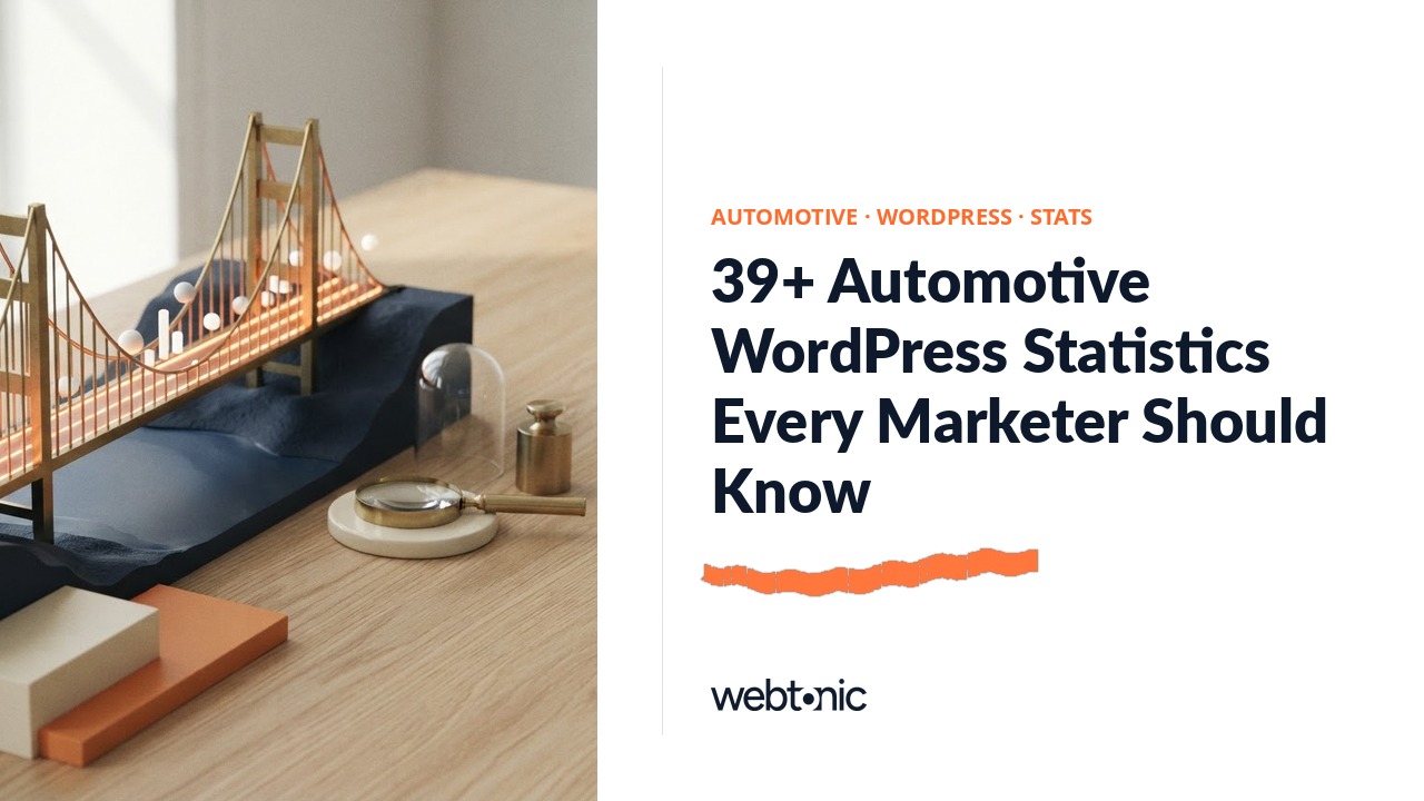 39+ Automotive WordPress Statistics Every Marketer Should Know — Web Tonic blog thumbnail