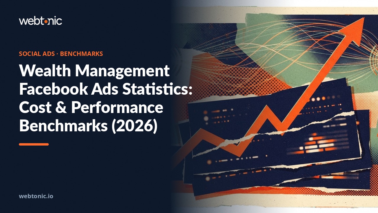 Wealth Management Facebook Ads Statistics: Cost & Performance Benchmarks (2026) — Web Tonic blog thumbnail