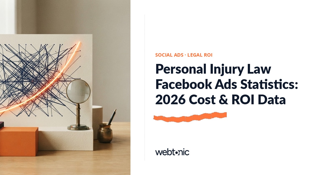 Personal Injury Law Facebook Ads Statistics: 2026 Cost & ROI Data — Web Tonic blog thumbnail