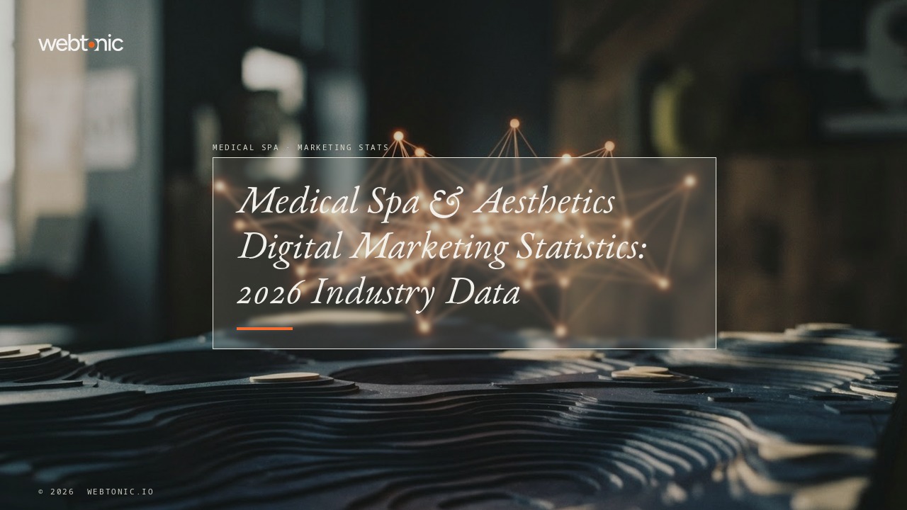 Medical Spa & Aesthetics Digital Marketing Statistics: 2026 Industry Data — Web Tonic blog thumbnail