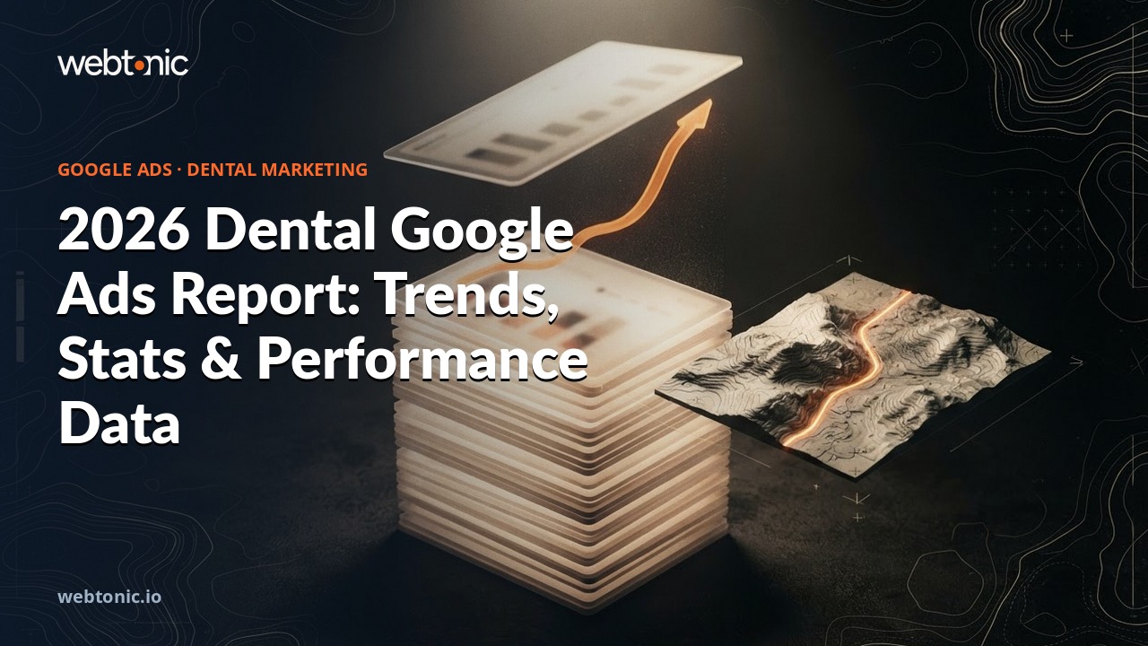 2026 Dental Google Ads Report: Trends, Stats & Performance Data — Web Tonic blog thumbnail