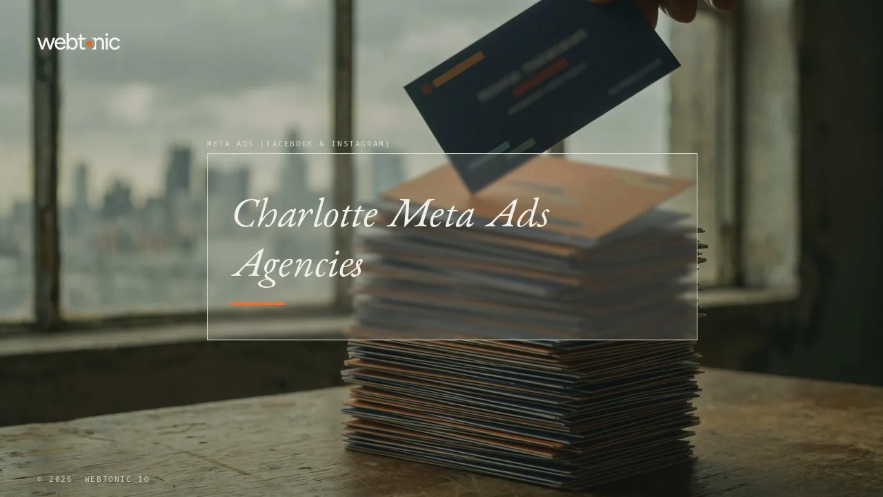 Charlotte Meta Ads Agencies in 2026: Instant Forms or Landing Pages — Web Tonic blog thumbnail