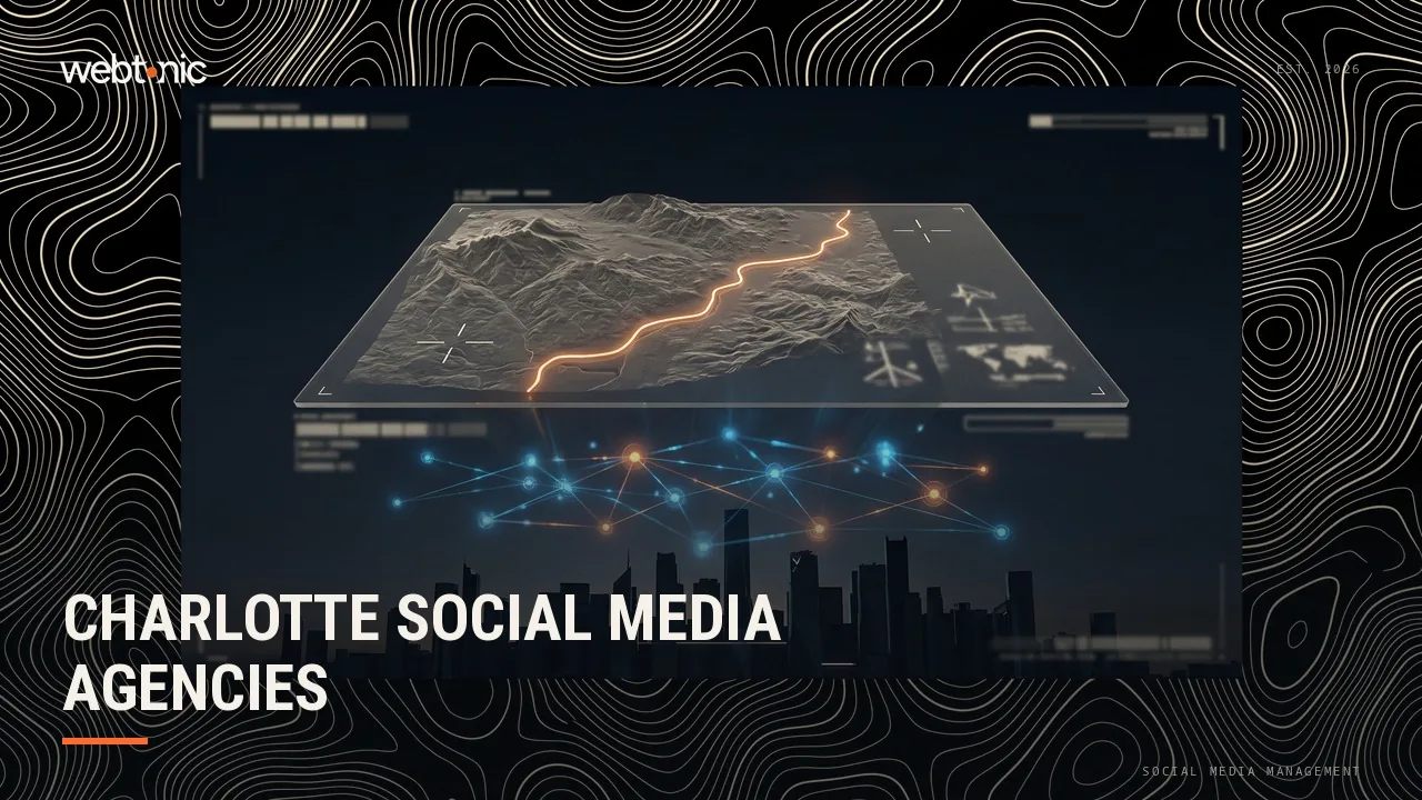 Charlotte Social Media Management Agencies in 2026 and Who Answers the DMs — Web Tonic blog thumbnail