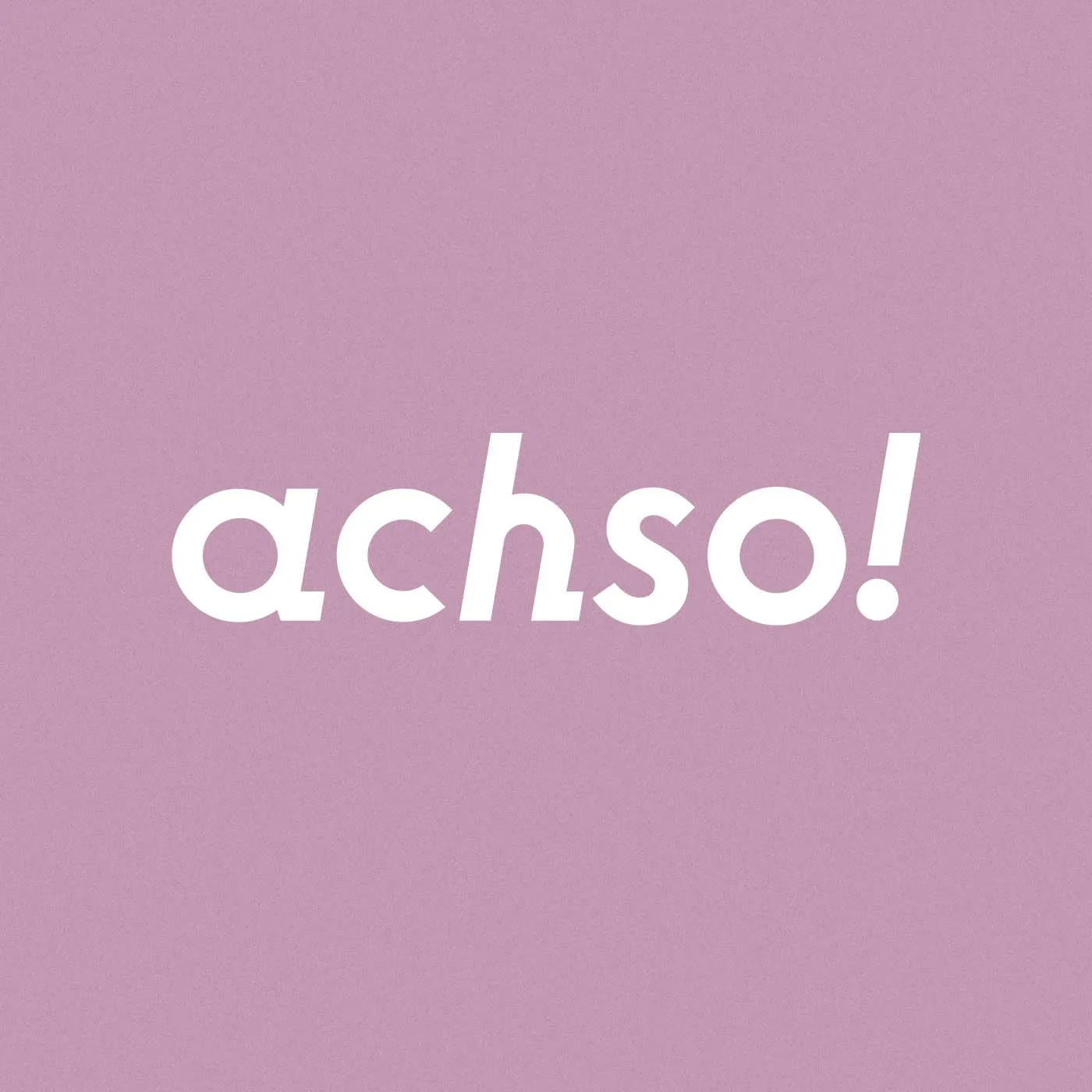 achso! Digital Creative Agency Logo
