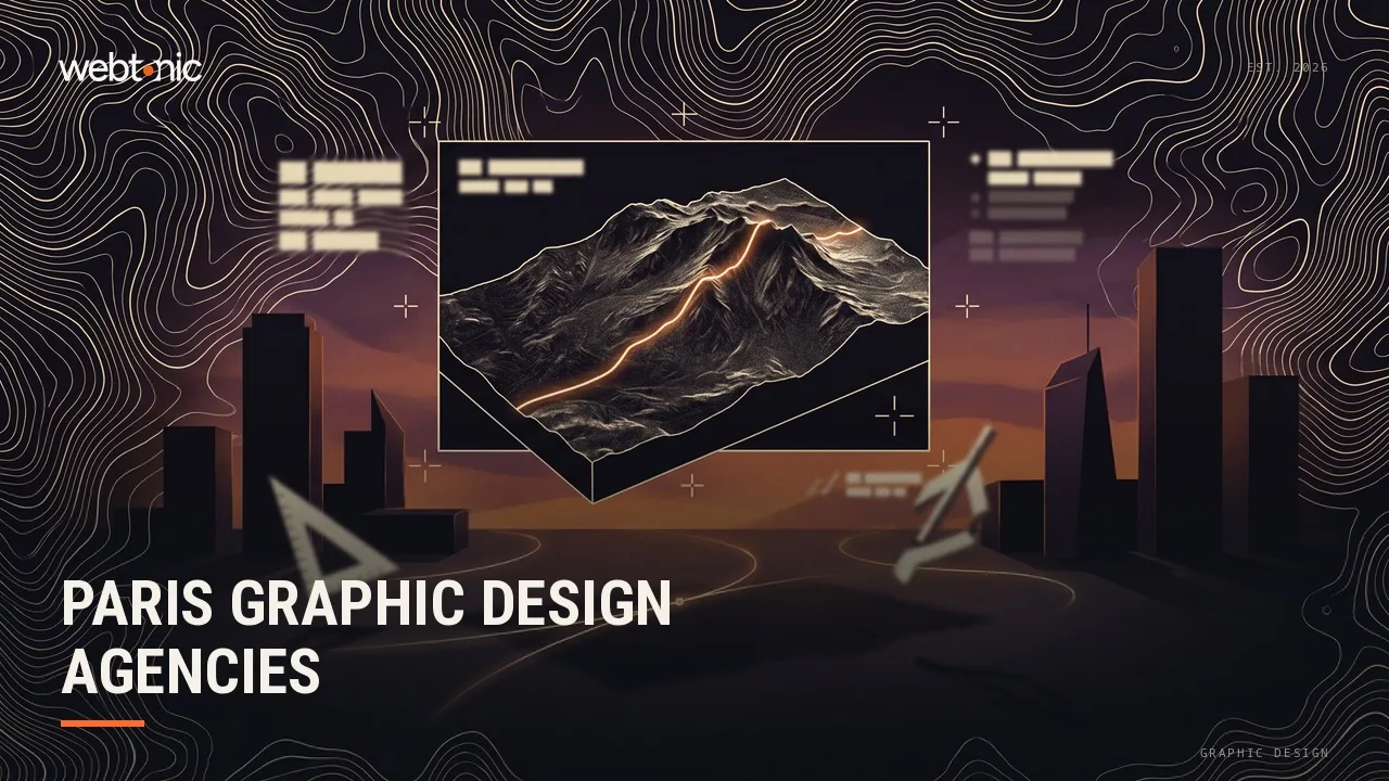 Paris Graphic Design Agencies in 2026: Identity, Print and Handover — Web Tonic blog thumbnail